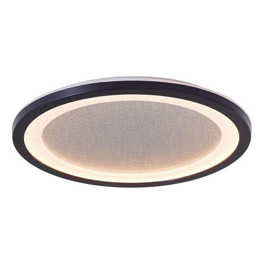 Brilliant - LED dimmbare Deckenleuchte MOSAKO LED/20W/230V 2700K Ø 29,5 cm schwarz