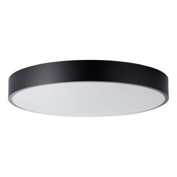 Brilliant - LED-dimmbare Deckenleuchte SLIMLINE LED/60 W/230 V 3000–6500 K Ø 49 cm schwarz + Fernbedienung