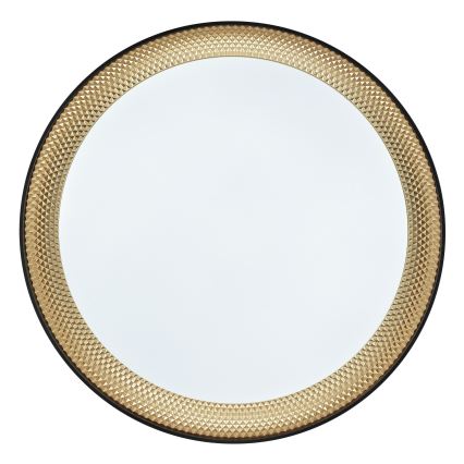 Brilliant - Dimmbare LED-Deckenleuchte WALDO LED/24W/230V 3000-6500K Ø 38,5 cm schwarz/gold + Fernbedienung