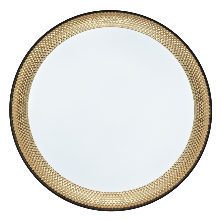Brilliant - Dimmbare LED-Deckenleuchte WALDO LED/24W/230V 3000-6500K Ø 38,5 cm schwarz/gold + Fernbedienung