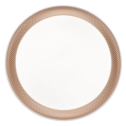 Brilliant - dimmbare LED-Deckenleuchte WALDO LED/24W/230V 3000-6500K Ø 38,5 cm weiß/roségold + Fernbedienung