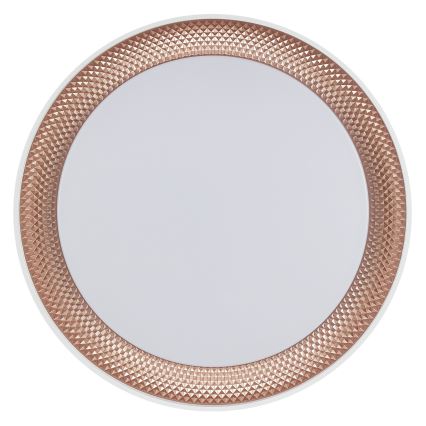 Brilliant - Dimmbare LED-Deckenleuchte WALDO LED/36W/230V 3000-6500K Ø 48,5 cm weiß/roségold + Fernbedienung