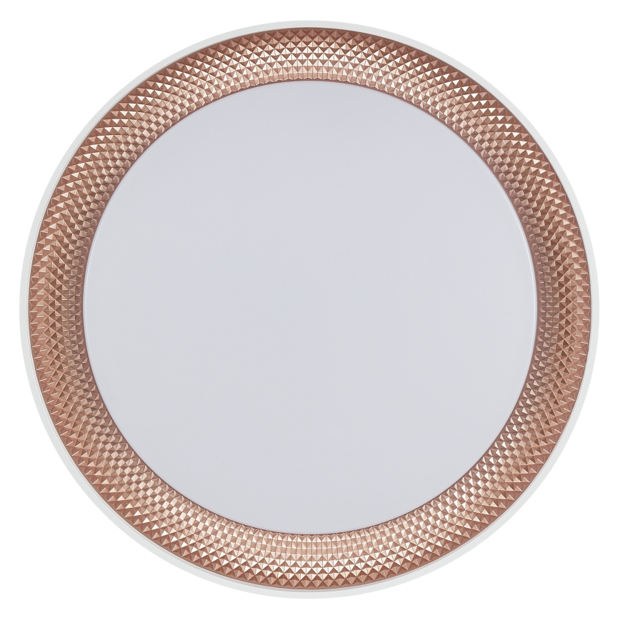 Brilliant - Dimmbare LED-Deckenleuchte WALDO LED/36W/230V 3000-6500K Ø 48,5 cm weiß/roségold + Fernbedienung