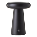Brilliant - LED dimmbare Touch-Außen-Tischlampe MUFFIN LED/3W/5V USB 2600 mAh IP44 schwarz