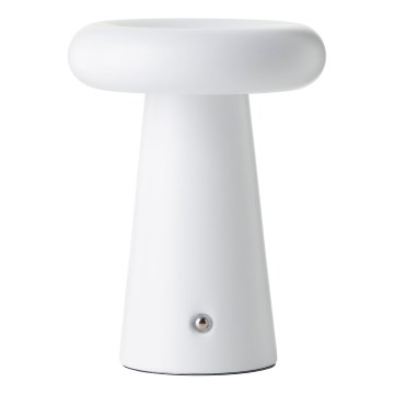 Brilliant - LED dimmbare Touch-Außen-Tischlampe MUFFIN LED/3W/5V USB 2600 mAh IP44 weiß