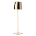Brilliant - LED dimmbare Touch-Außenleuchte XAANA LED/4W/5V 3000/4000/6500K 2600 mAh IP44 gold