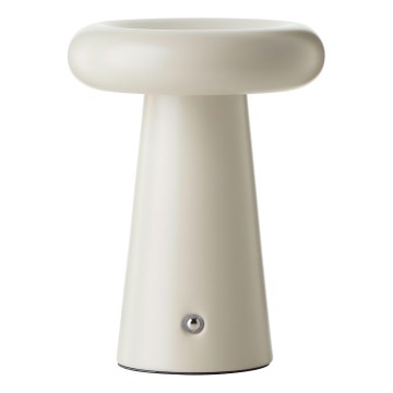 Brilliant - LED dimmbare Touch-Tischlampe MUFFIN LED/3W/5V USB 2600 mAh IP44 Creme
