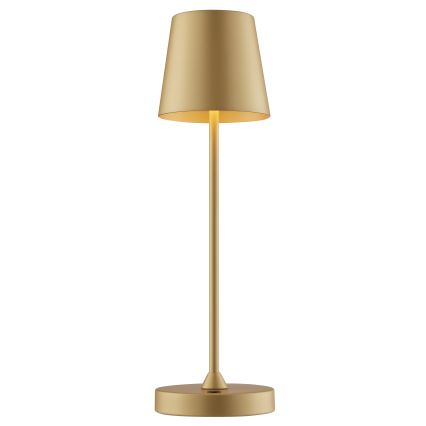 Brilliant - LED dimmbare, wiederaufladbare Touch-Tischlampe für den Außenbereich ELORA LED/2,5W/5V 2700K 2600 mAh IP44 goldfarben