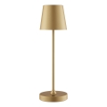 Brilliant - LED dimmbare, wiederaufladbare Touch-Tischlampe für den Außenbereich ELORA LED/2,5W/5V 2700K 2600 mAh IP44 goldfarben