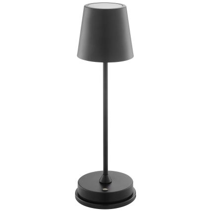 Brilliant - dimmbare, wiederaufladbare Touch-Außen-Tischleuchte ELORA LED/2,5W/5V 2700K 2600 mAh IP44 schwarz