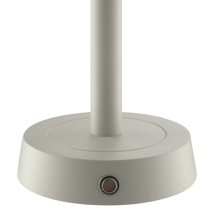 Brilliant - dimmbare, wiederaufladbare LED-Touch-Tischleuchte für den Außenbereich RAZOR LED/2,5W/5V 2700K 2600 mAh IP44 grau