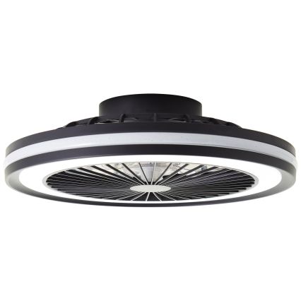 Brilliant - LED RGBW dimmbare Deckenleuchte mit Ventilator PALMERO LED/40W/230V 2700-6500K Ø 46,6 cm beige + Fernbedienung