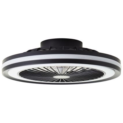 Brilliant - LED RGBW dimmbare Deckenleuchte mit Ventilator PALMERO LED/40W/230V 2700-6500K Ø 46,6 cm beige + Fernbedienung
