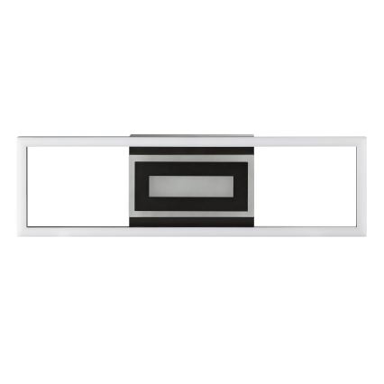 Brilliant - LED RGBW dimmbare Deckenleuchte BESSON LED/20W/230V 3000-6500K schwarz + Fernbedienung