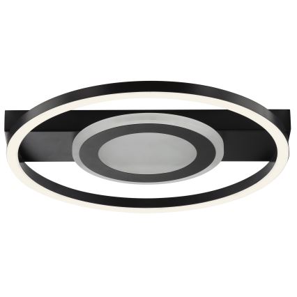 Brilliant - LED RGBW dimmbare Deckenleuchte MAUREEN LED/20W/230V 3000-6500K schwarz + Fernbedienung