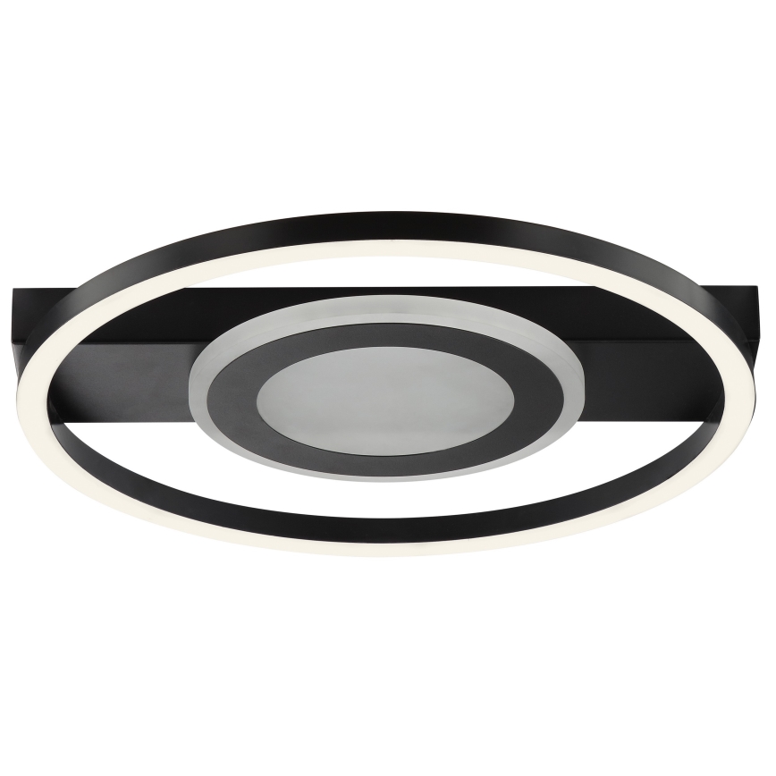 Brilliant - LED RGBW dimmbare Deckenleuchte MAUREEN LED/20W/230V 3000-6500K schwarz + Fernbedienung