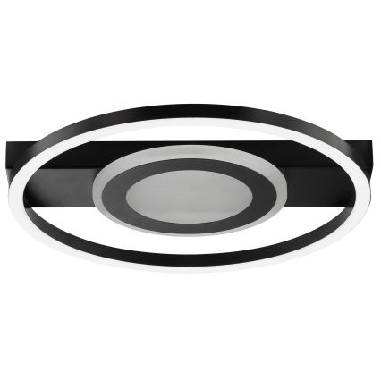 Brilliant - LED RGBW dimmbare Deckenleuchte MAUREEN LED/20W/230V 3000-6500K schwarz + Fernbedienung