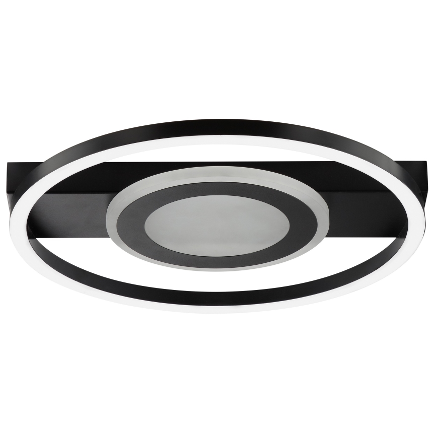 Brilliant - LED RGBW dimmbare Deckenleuchte MAUREEN LED/20W/230V 3000-6500K schwarz + Fernbedienung