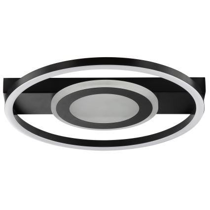 Brilliant - LED RGBW dimmbare Deckenleuchte MAUREEN LED/20W/230V 3000-6500K schwarz + Fernbedienung