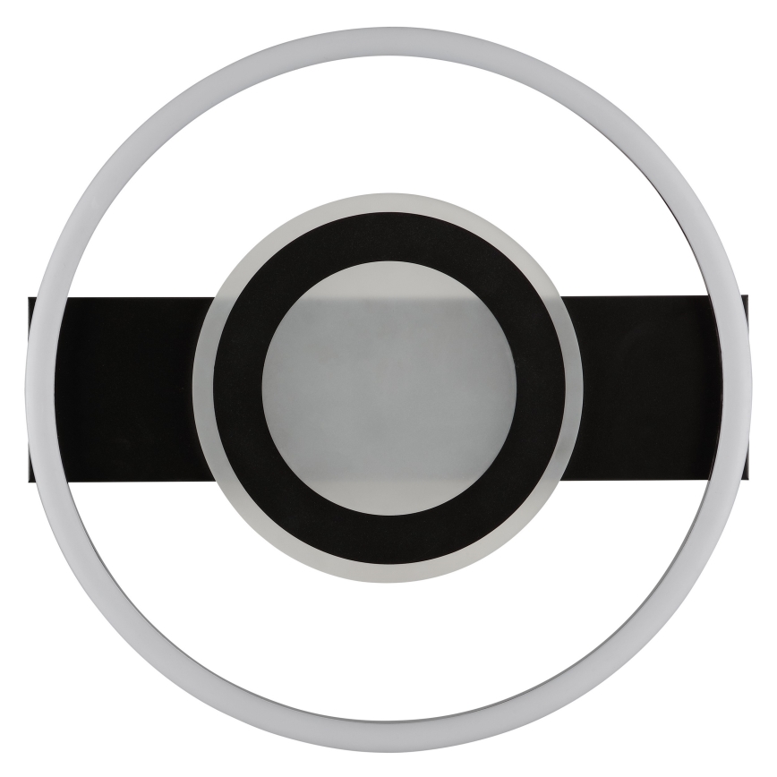 Brilliant - LED RGBW dimmbare Deckenleuchte MAUREEN LED/20W/230V 3000-6500K schwarz + Fernbedienung