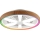Brilliant - LED RGBW Dimmbarer Deckenventilator GAIANO LED/24W/230V 2700-6500K d 48 cm braun + Fernbedienung