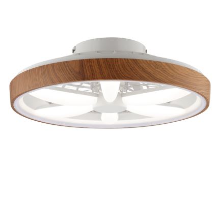 Brilliant - LED RGBW Dimmbarer Deckenventilator GAIANO LED/24W/230V 2700-6500K d 48 cm braun + Fernbedienung