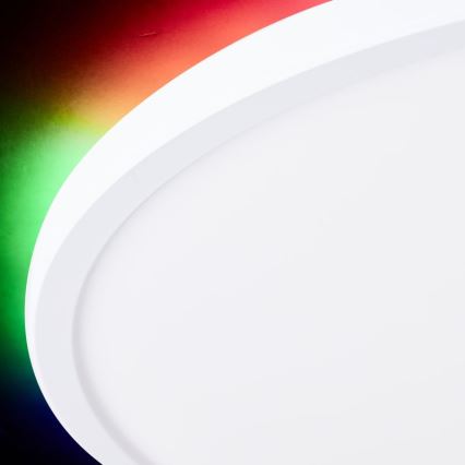 Brilliant - LED RGBW dimmbare Deckenleuchte SALTERY LED/22W/230V 3000-6500K + Fernbedienung