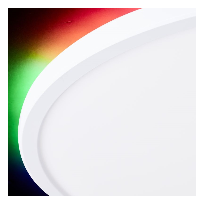 Brilliant - LED RGBW dimmbare Deckenleuchte SALTERY LED/22W/230V 3000-6500K + Fernbedienung