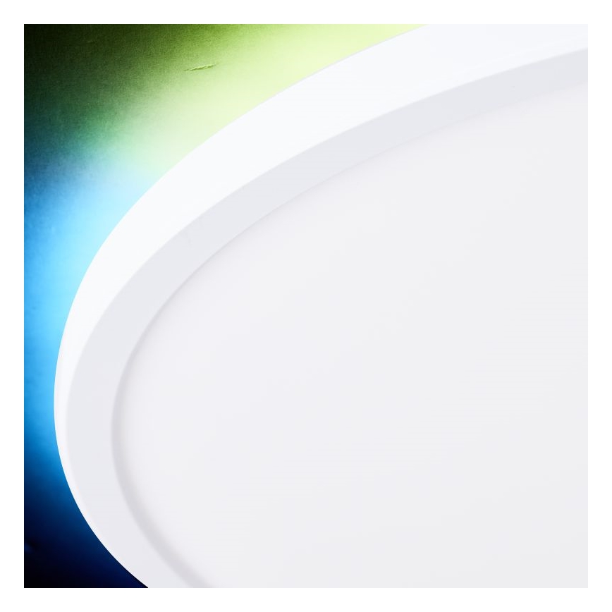 Brilliant - LED RGBW dimmbare Deckenleuchte SALTERY LED/22W/230V 3000-6500K + Fernbedienung