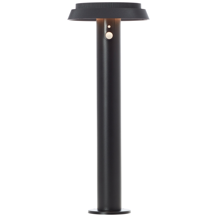 Brilliant - LED-Solarleuchte mit Sensor ALVERO LED/4W/3,7V 50 cm IP44 schwarz