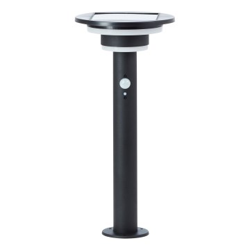 Brilliant - LED Solarleuchte mit Sensor GARVINA LED/3W/3,7V 2000 mAh 45 cm IP44 schwarz