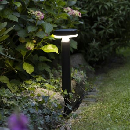 Brilliant - LED-Solarleuchte mit Sensor MAGUA LED/4W/3,7V 50,2 cm IP44 schwarz