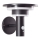 Brilliant - LED-Solarwandleuchte mit Sensor GARVINA LED/3W/3,7V IP44 schwarz