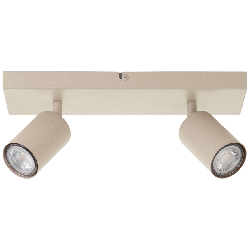 Brilliant - LED-Spot JELLO 2xGU10/5W/230V beige