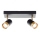 Brilliant - LED Spot VIGOLO 2xGU10/5W/230V schwarz/gold