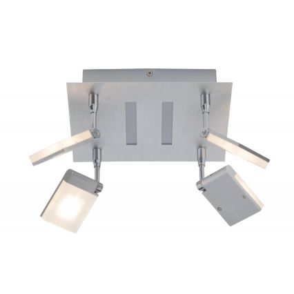 Brilliant - LED Spotlight PLAXICO 4xLED/6W/230V