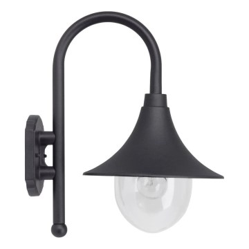 Brilliant - Outdoor-Wandleuchte BERNA 1xE27/60W/230V IP44 schwarz