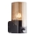 Brilliant - Outdoor-Wandleuchte mit Sensor MINOU 1xE27/10W/230V IP44 schwarz/rauchig