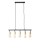 Brilliant - Pendelleuchte an Kabel 5xE27/28W/230V schwarz/Bambus