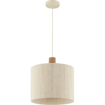 Brilliant - Pendelleuchte an Kabel ARLO 1xE27/20W/230V Ø 35 cm cremefarben