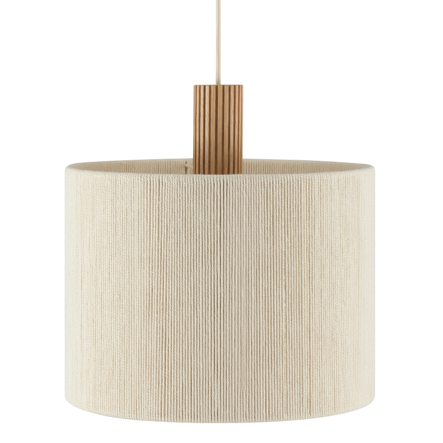 Brilliant - Pendelleuchte an Kabel ARLO 1xE27/20W/230V Ø 35 cm cremefarben