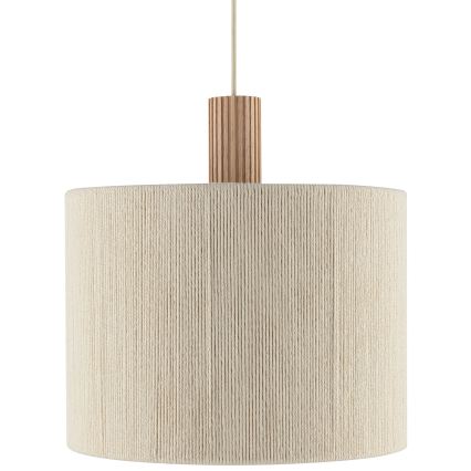 Brilliant - Pendelleuchte an Kabel ARLO 1xE27/20W/230V Ø 35 cm cremefarben