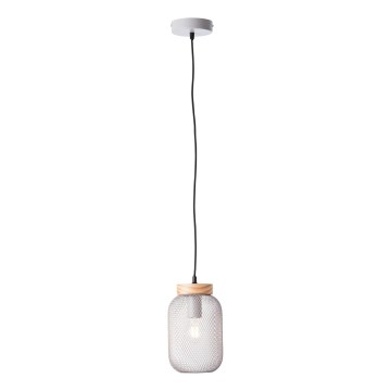 Brilliant - Pendelleuchte an Kabel GIADA 1xE27/40W/230V Ø 16 cm grau