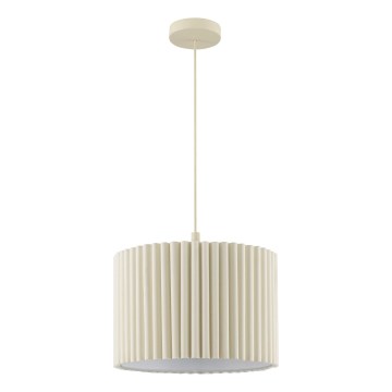 Brilliant - Pendelleuchte an Kabel VELIN 1xE27/20W/230V Ø 35 cm creme