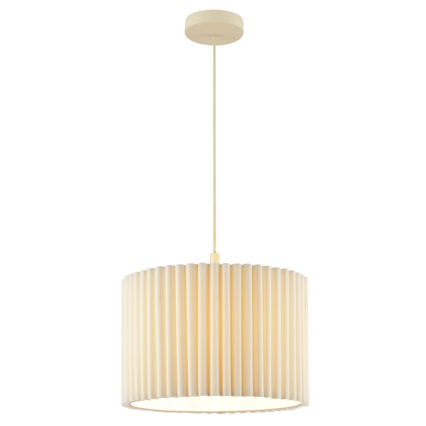 Brilliant - Pendelleuchte an Kabel VELIN 1xE27/20W/230V Ø 35 cm creme