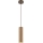 Brilliant - Pendelleuchte LAKEWOOD 1xGU10/10W/230V Ø 10 cm, braun