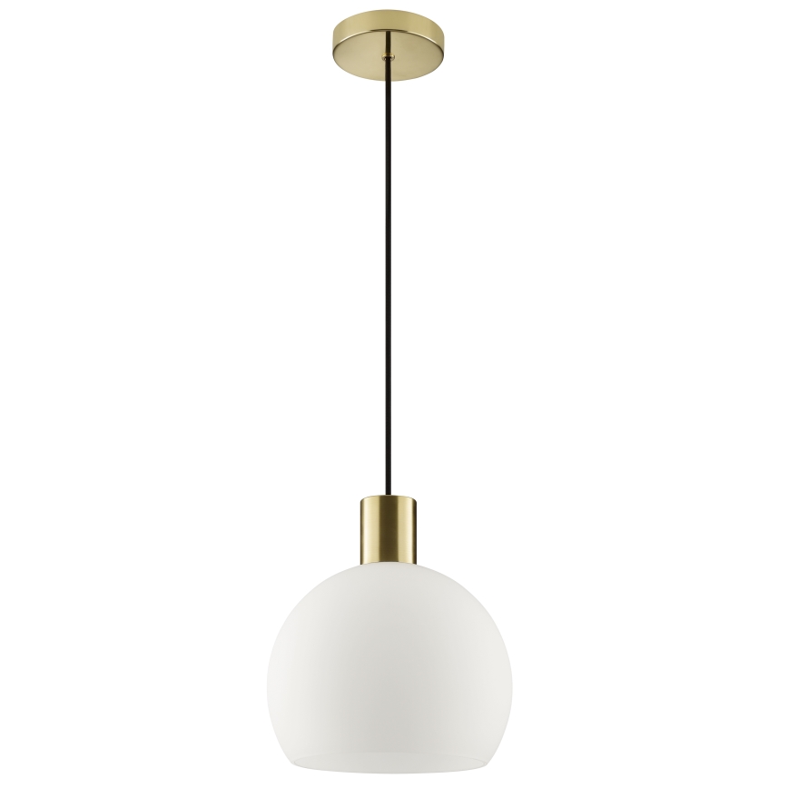 Brilliant - Pendelleuchte mit Kabel CONY 1xE27/20W/230V, Ø 25 cm, Messing