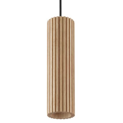 Brilliant - Pendelleuchte mit Seilaufhängung LAKEWOOD 3xGU10/10W/230V braun