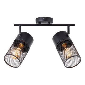 Brilliant - Spotleuchte KAMOLO 2xE27/40W/230V schwarz