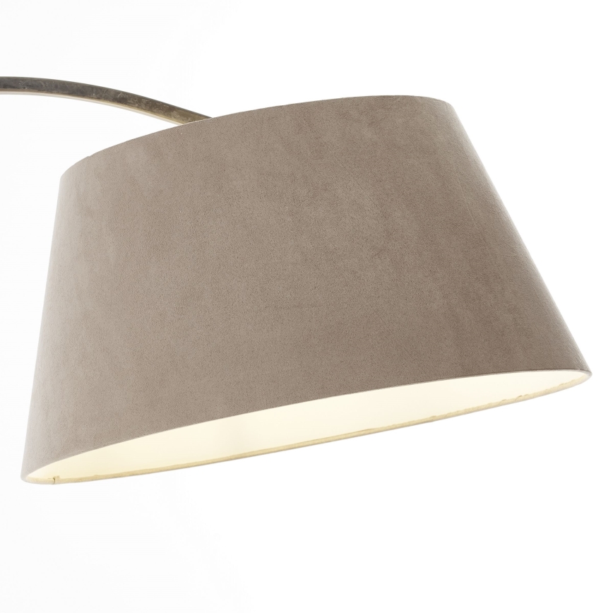 Brilliant - Stehleuchte BROK 1xE27/60W/230V taupe